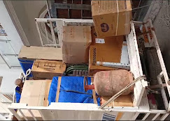Packers and movers at work in Lucknow
