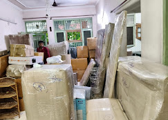 Packers and movers at work in Lucknow