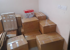 Packers and movers at work in Lucknow